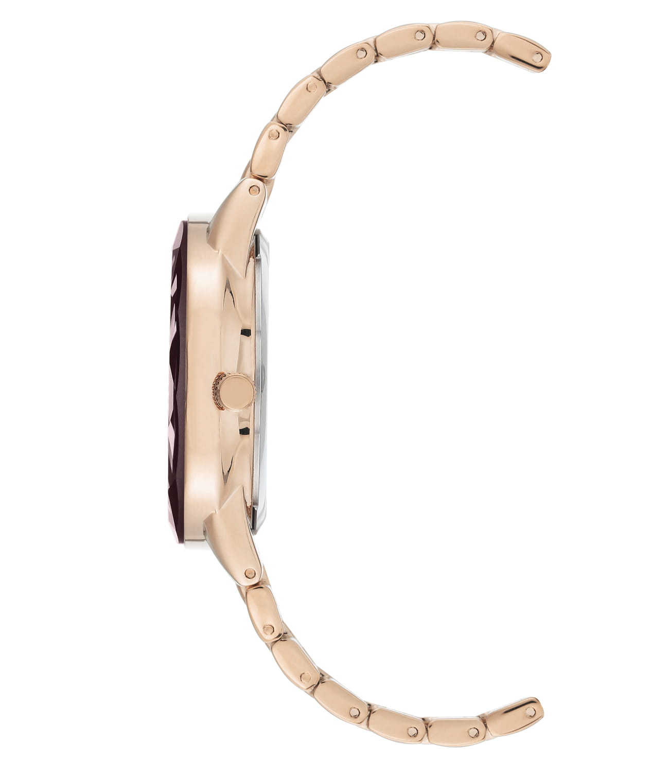 Anne Klein Anne Klein Crystal  3506MVRG,  сша женские часы на браслете нержавеющая сталь боковой вид